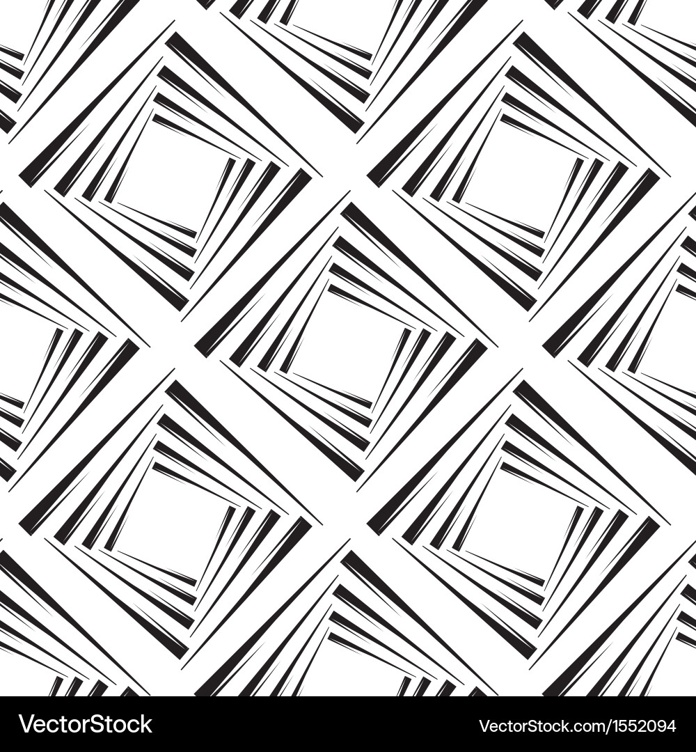 Seamless pattern with squares vector image