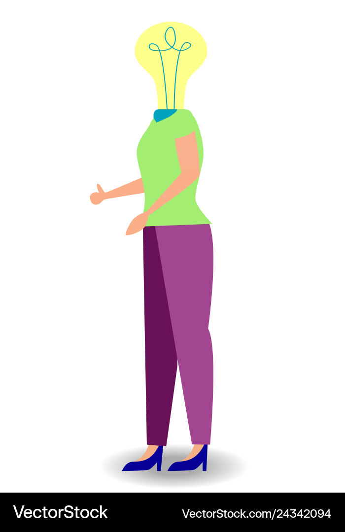 Thinking idea or solution concept with fast Thinking idea or solution concept with fast vector image
