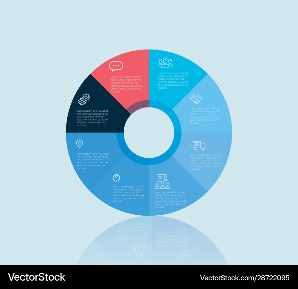 Colorful design for workflow layout Colorful design for workflow layout vector image