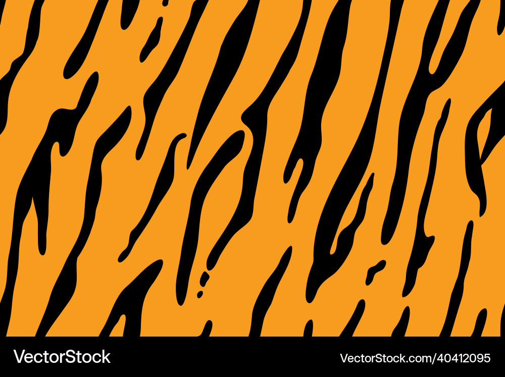 Seamless pattern tiger skin fashion design trends Seamless pattern tiger skin fashion design trends vector image