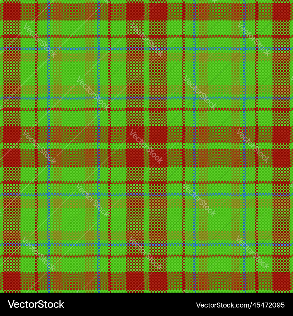 Texture check fabric pattern background tartan Vector Image