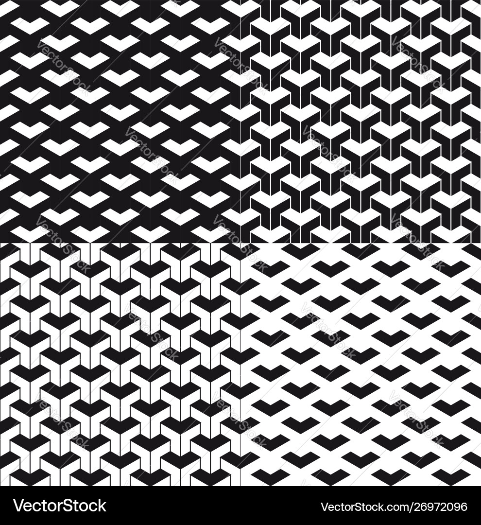 Triangular abstract background or seamless vector image