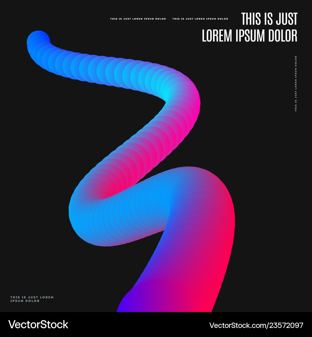 Abstract design colourful elements Vector Image