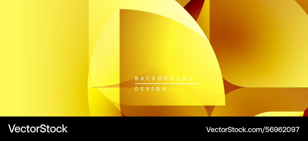 Abstract golden design features overlapping Abstract golden design features overlapping vector image