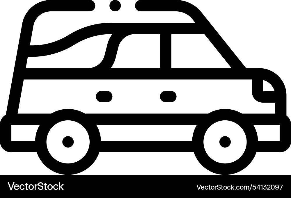 Heart attack icon thin linear style design Heart attack icon thin linear style design vector image