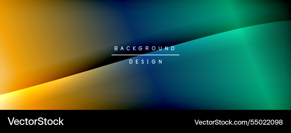 Bright rainbow style color gradient with curve Bright rainbow style color gradient with curve vector image