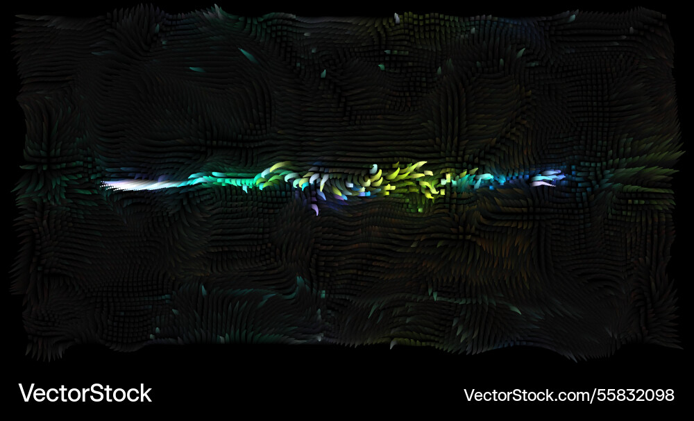 Colorful abstract texture created with gradient Vector Image