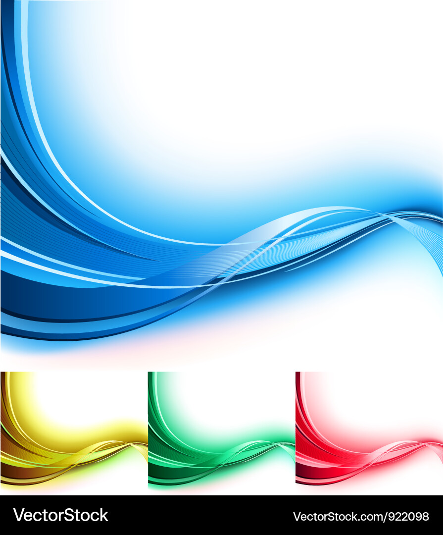 Dynamic Flow Abstract Background Vector Image