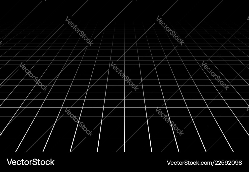 Fading and vanishing grid mesh 3d abstract Fading and vanishing grid mesh 3d abstract vector image
