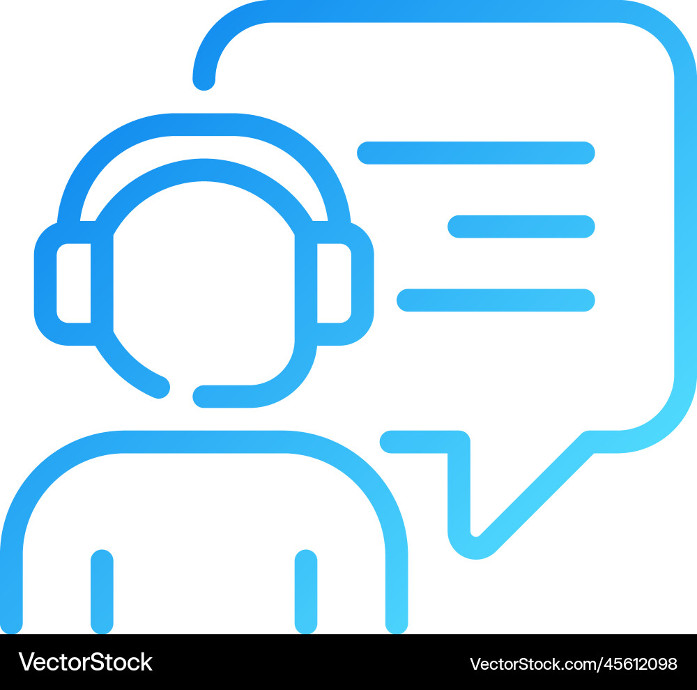 Interact with call centre operator pixel perfect Interact with call centre operator pixel perfect vector image