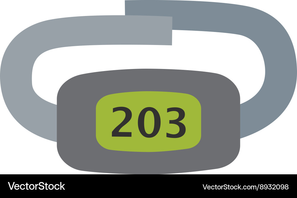 Pulse sensor vector image