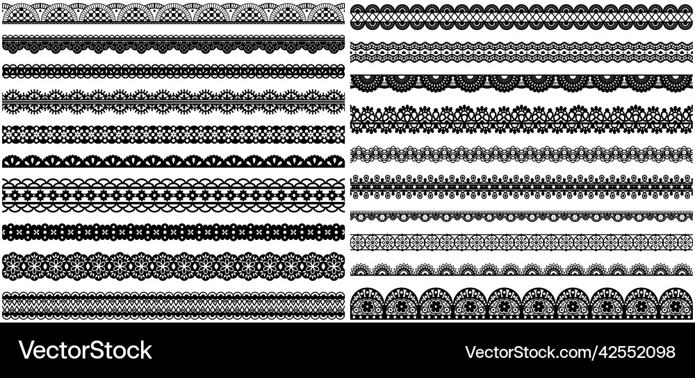 Seamless pattern for creating cards style lace Seamless pattern for creating cards style lace vector image