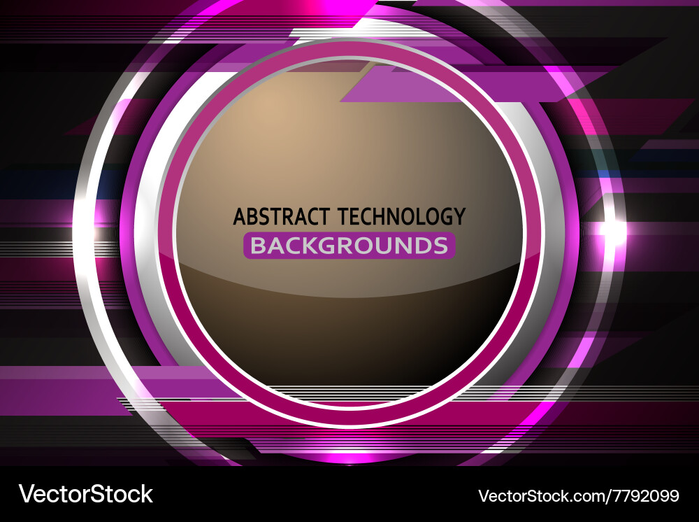 Abstract Gradient Circle Background Vector Image