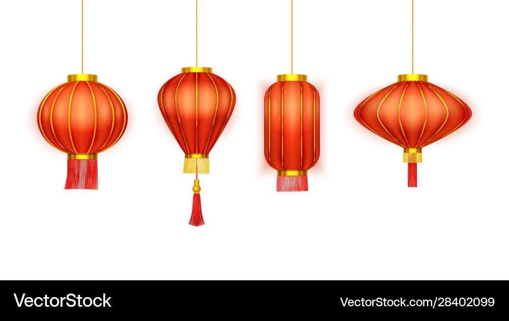 Chinatown Laternen China neue Jahr Papier Licht Chinatown Laternen China neue Jahr Papier Licht vektorbild