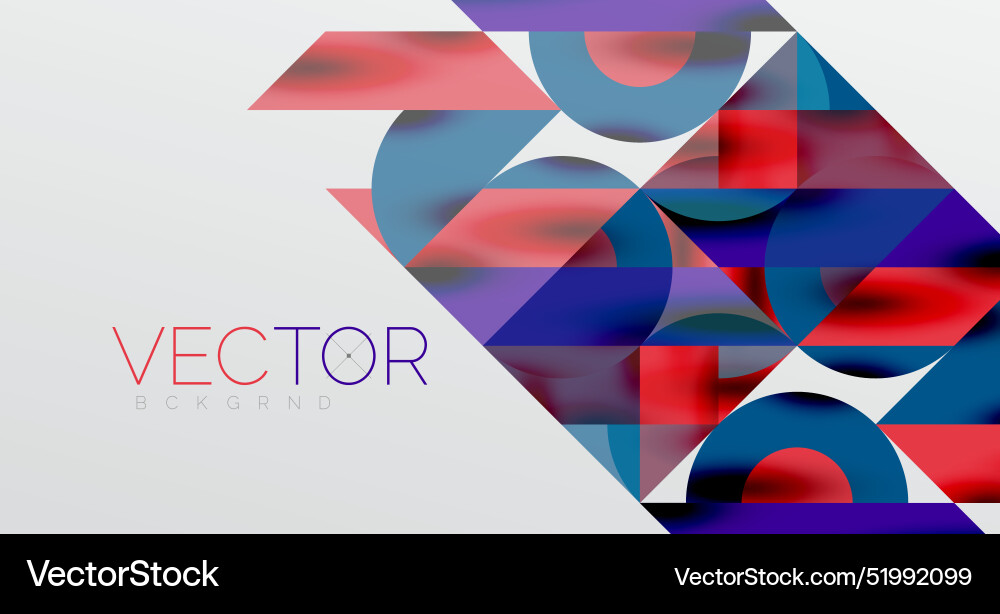Circles and shadows colorful round elements Circles and shadows colorful round elements vector image
