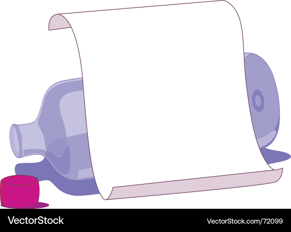 Message in bottle Vector Image