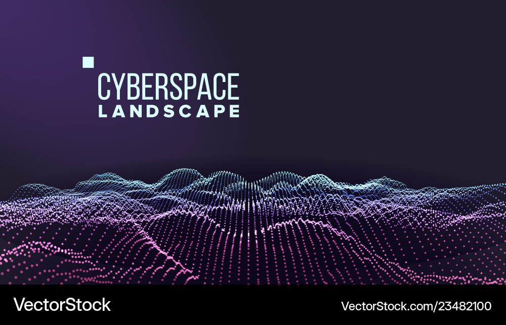 3d abstract background array space energy 3d abstract background array space energy vector image