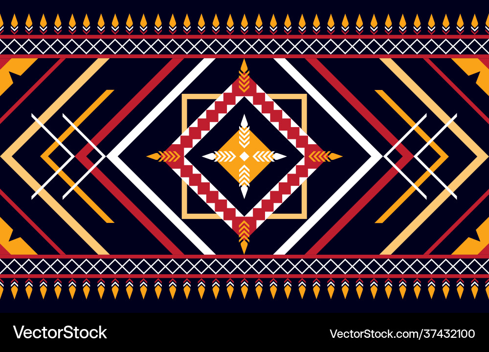 Abstract ethnic geometric pattern background Abstract ethnic geometric pattern background vector image