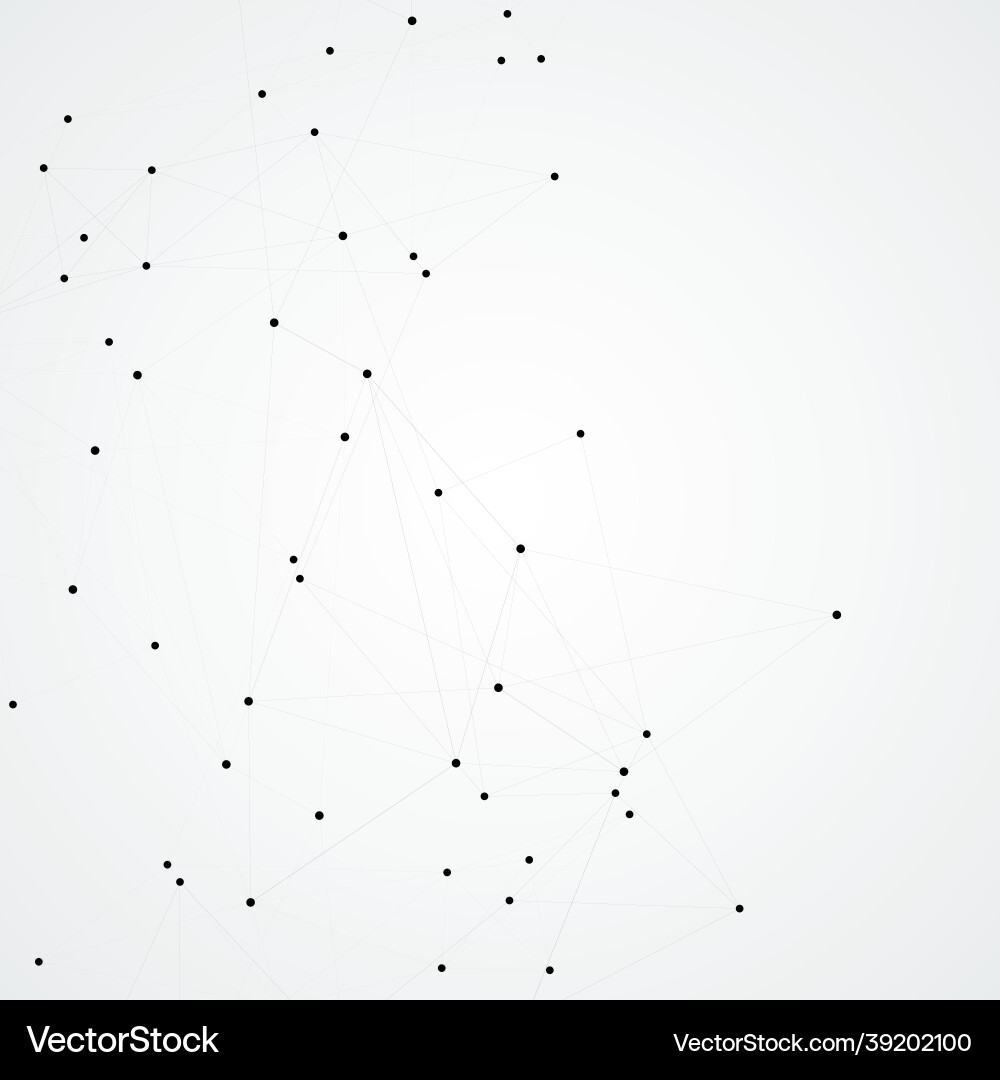 Abstract icon with network dots art element Abstract icon with network dots art element vector image