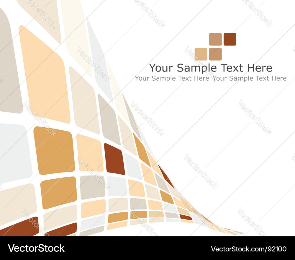 Checked background vector image