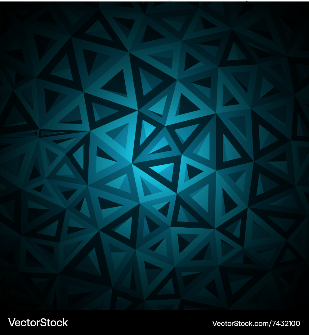 Diamonds triangle abstract pattern Vector Image