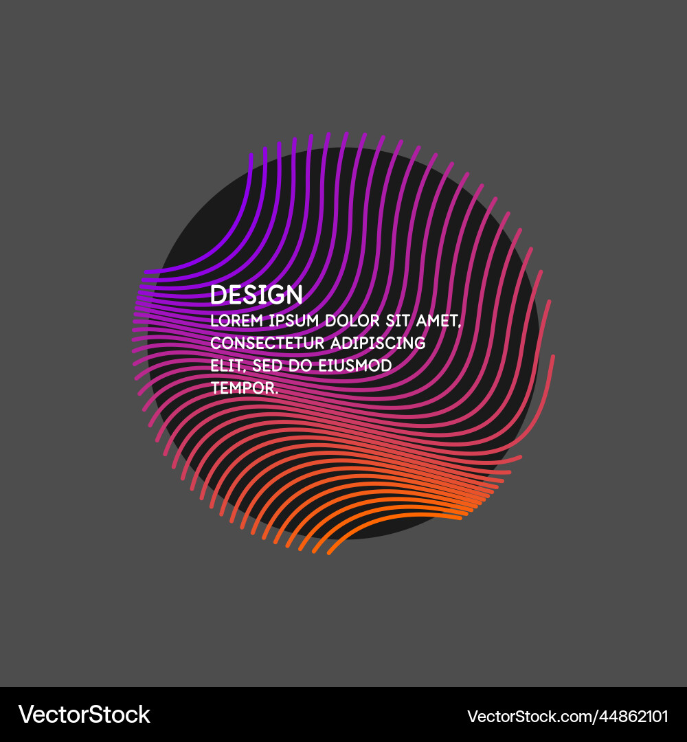 Abstract background with dynamic waves Abstract background with dynamic waves vector image