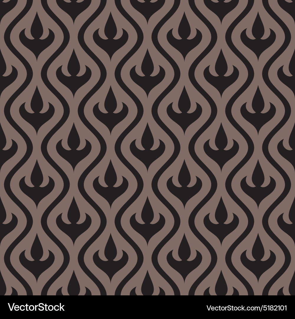 Dark Abstract Wave Pattern vector image