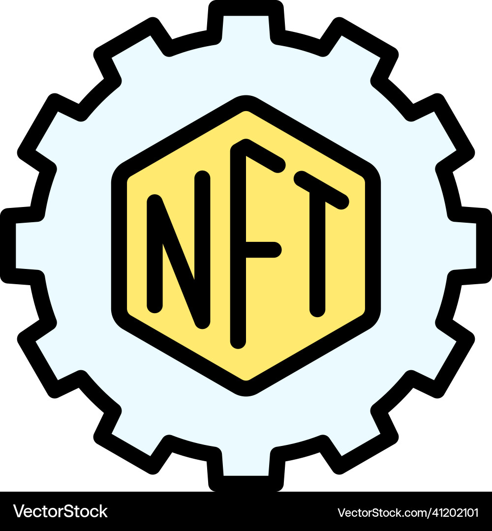 Utility token icon nft related – Royalty-Free Vector | VectorStock