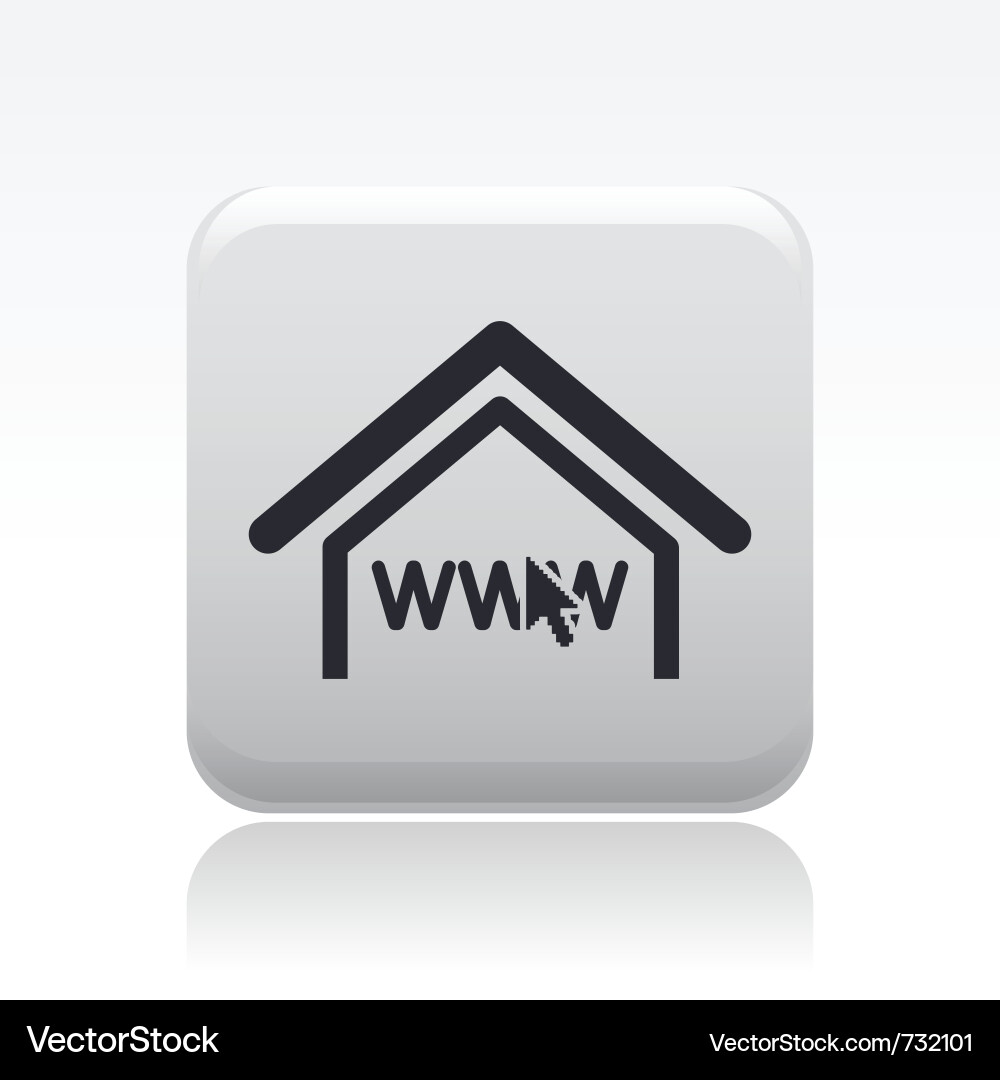 Web connection vector image