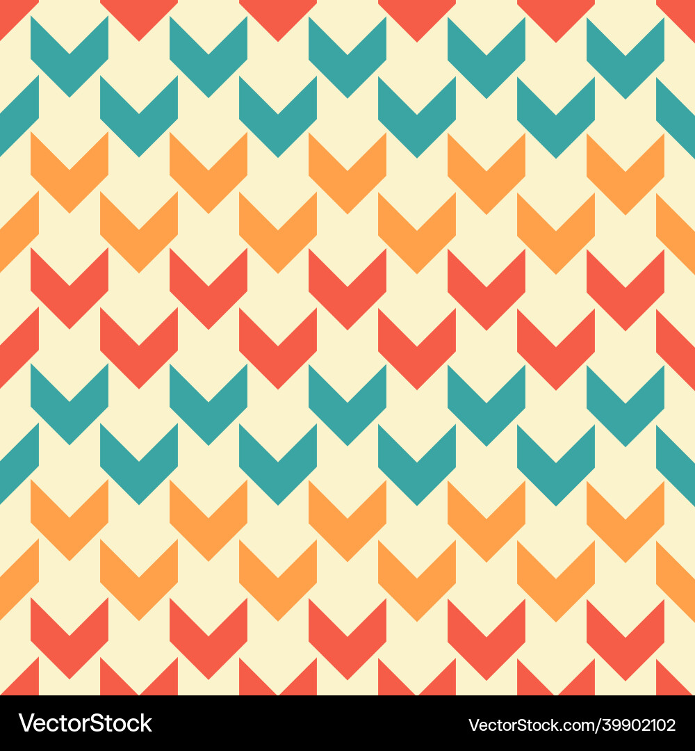 Abstract geometric seamless pattern background Vector Image