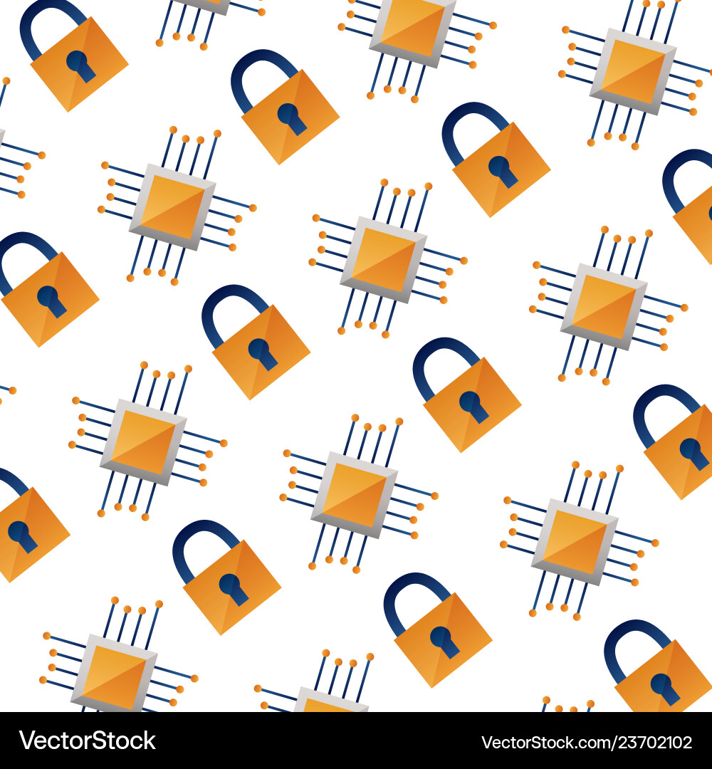 Background motherboard circuit security pattern Background motherboard circuit security pattern vector image