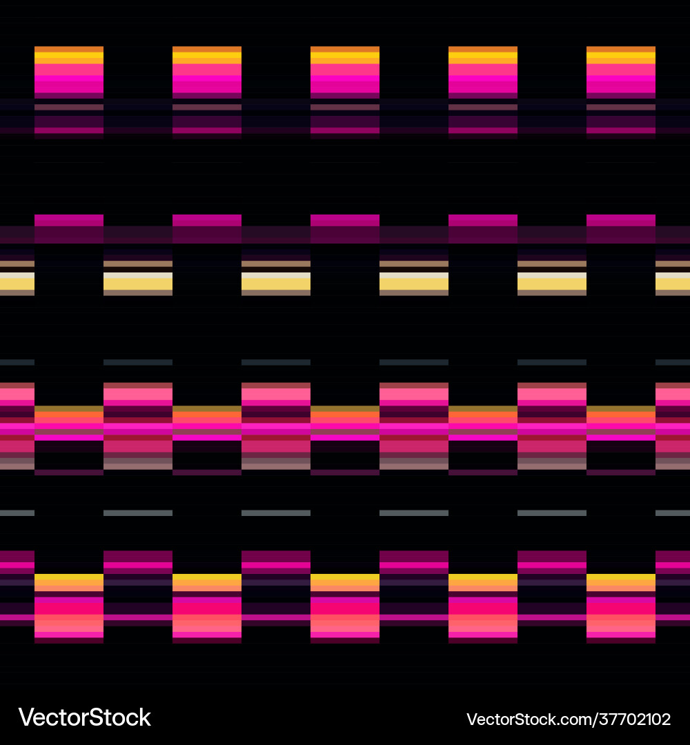 Bright seamless abstract pattern in retro style Bright seamless abstract pattern in retro style Vector Image