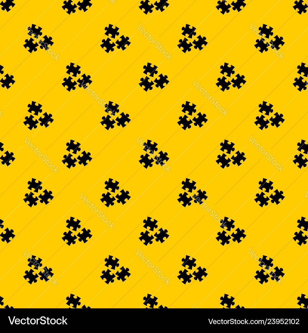 Puzzle pattern Vector Image