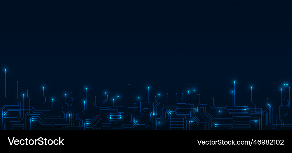 Technology background with hi-tech digital data Technology background with hi-tech digital data vector image