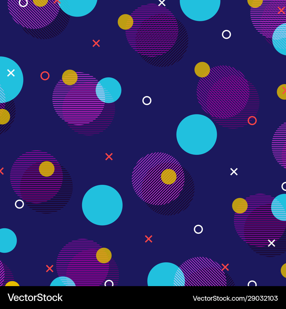 Abstract colorful retro geometric pattern Abstract colorful retro geometric pattern vector image
