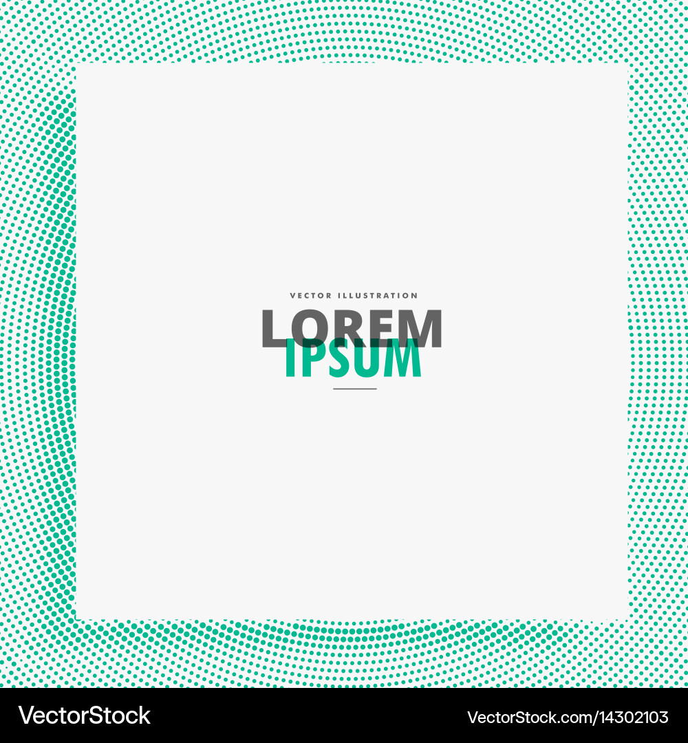 Blank frame with space for your text Vector Image