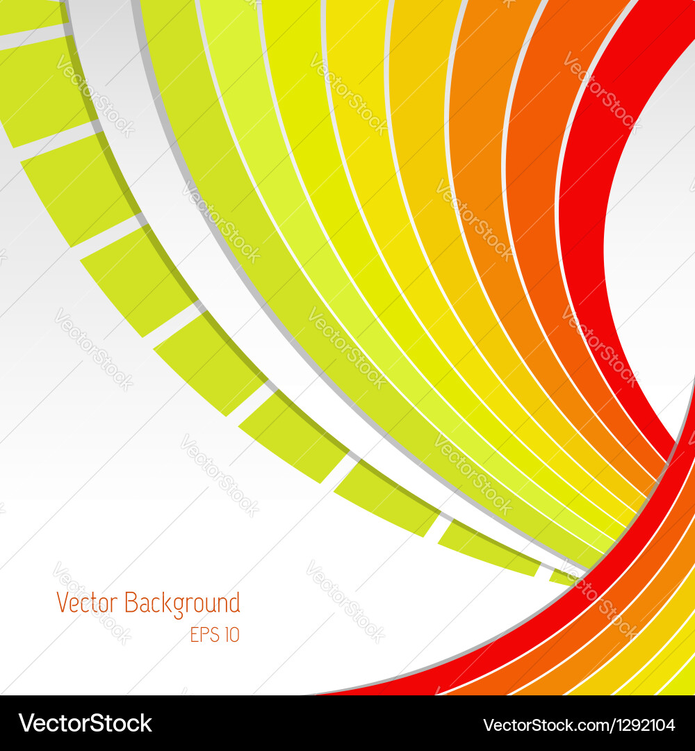 Dynamic Abstract Waves vector image
