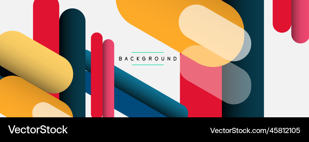 Abstract background round shapes lines Abstract background round shapes lines Vector Image