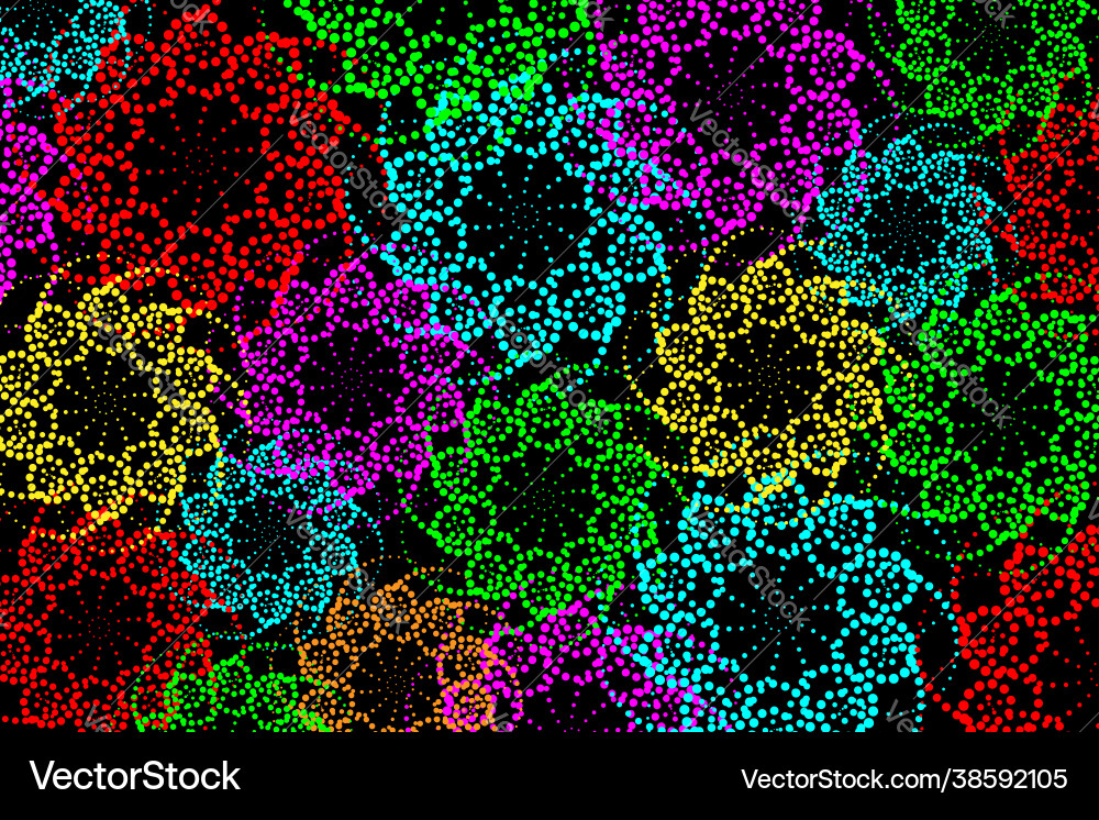 African wax print fabric ethnic overlap flowers African wax print fabric ethnic overlap flowers vector image