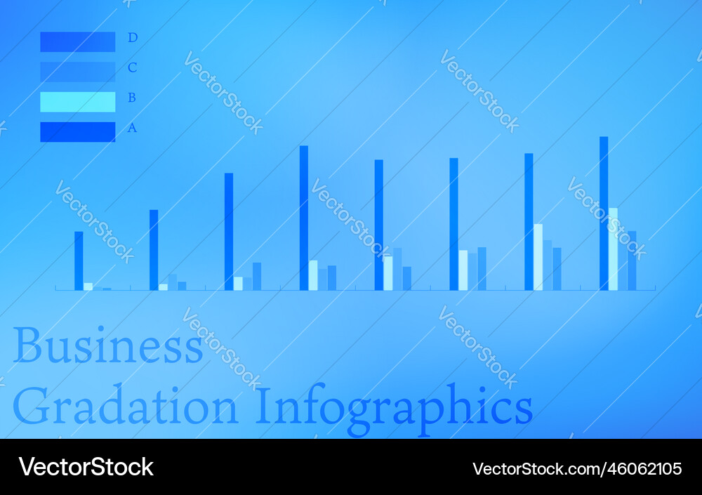 Blue-based infographics graphs charts and tables Blue-based infographics graphs charts and tables vector image