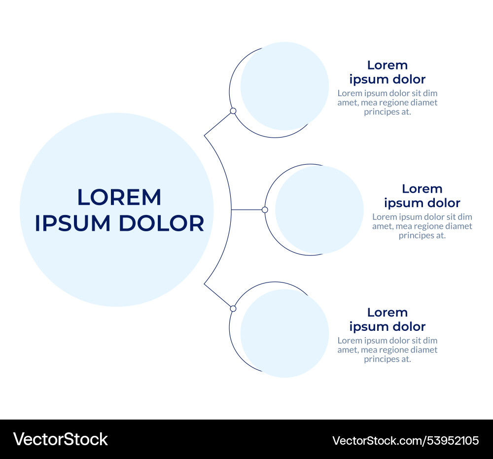 Flowchart circular diagram infographic Flowchart circular diagram infographic vector image