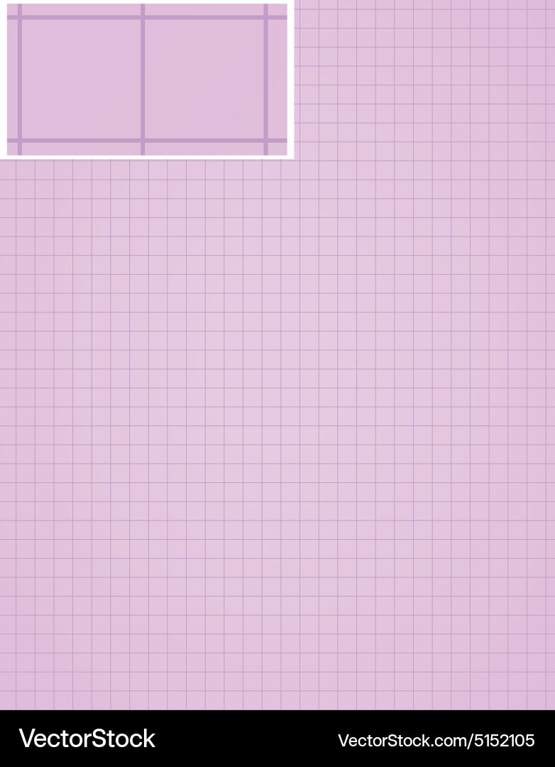 Graph paper vector image