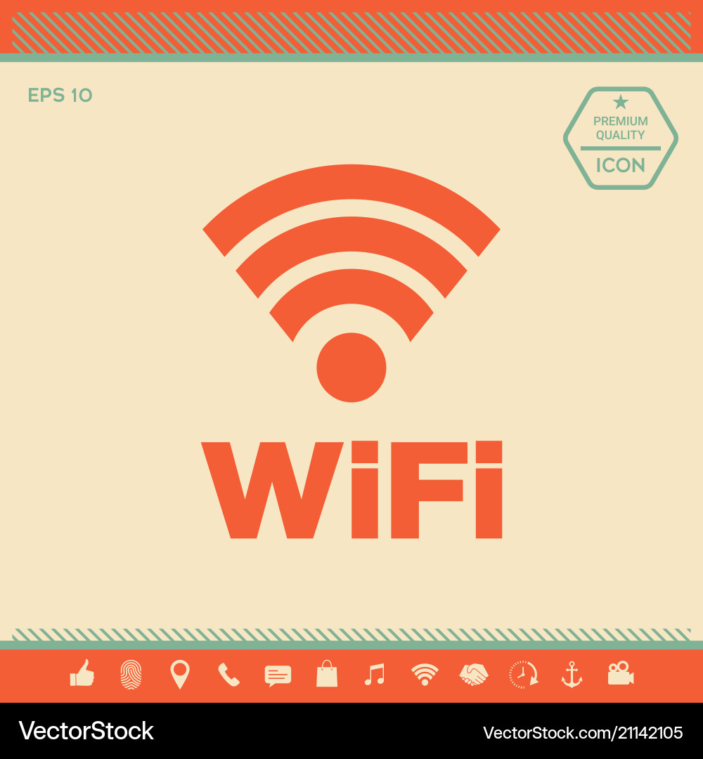 Internet connection symbol icon vector image