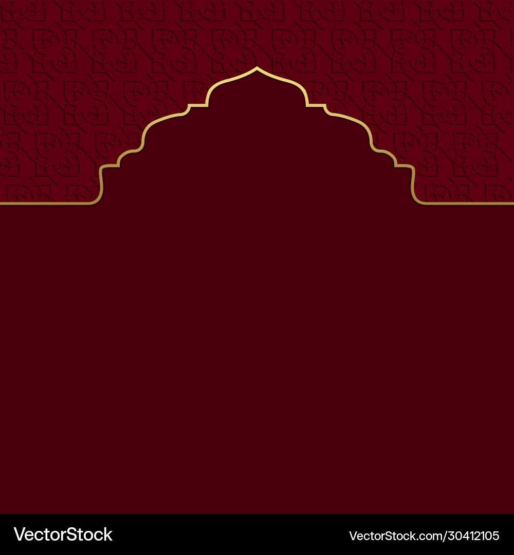 Islamic background design for ramadan kareem Vector Image