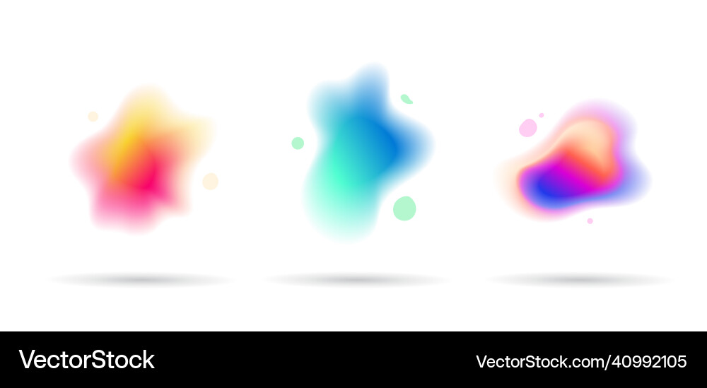 Set of abstract different shapes minimal banner Set of abstract different shapes minimal banner vector image