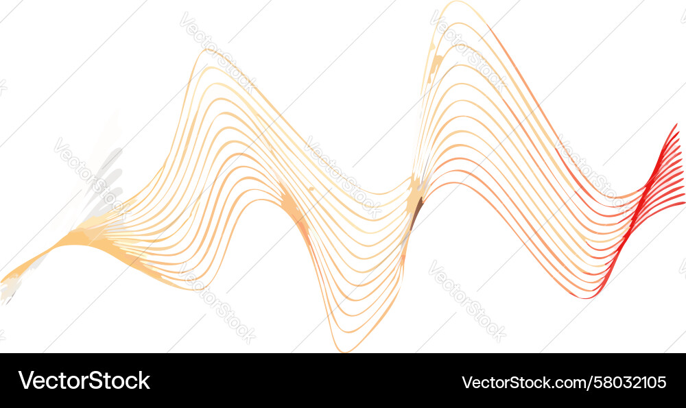 Subtle Wavy Line Pattern Vector Image