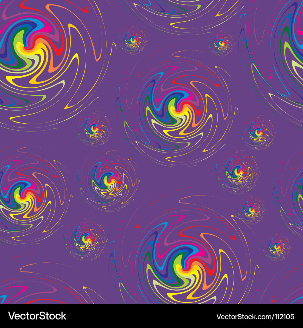 Swirling Color Gradient Background Vector Image