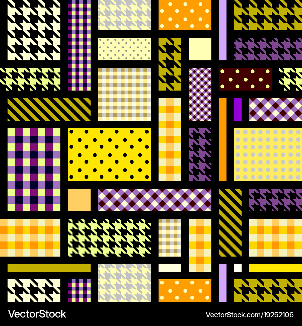 Geometric abstract pattern vector image