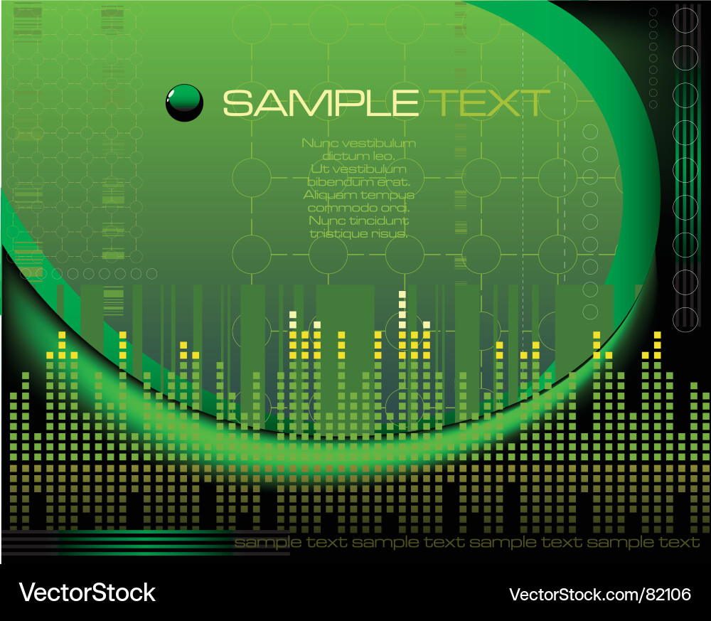 Modern Tech Abstract Background vector image