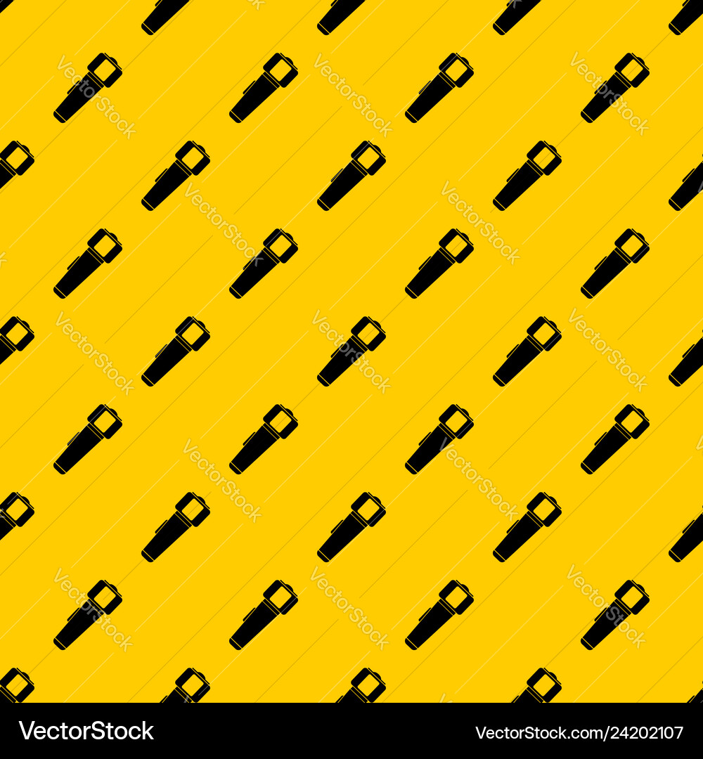 Hand flashlight pattern Vector Image